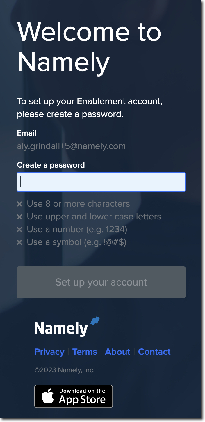 A screenshot of a login screen

Description automatically generated